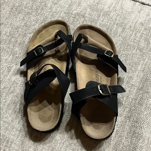 Black Birkenstocks